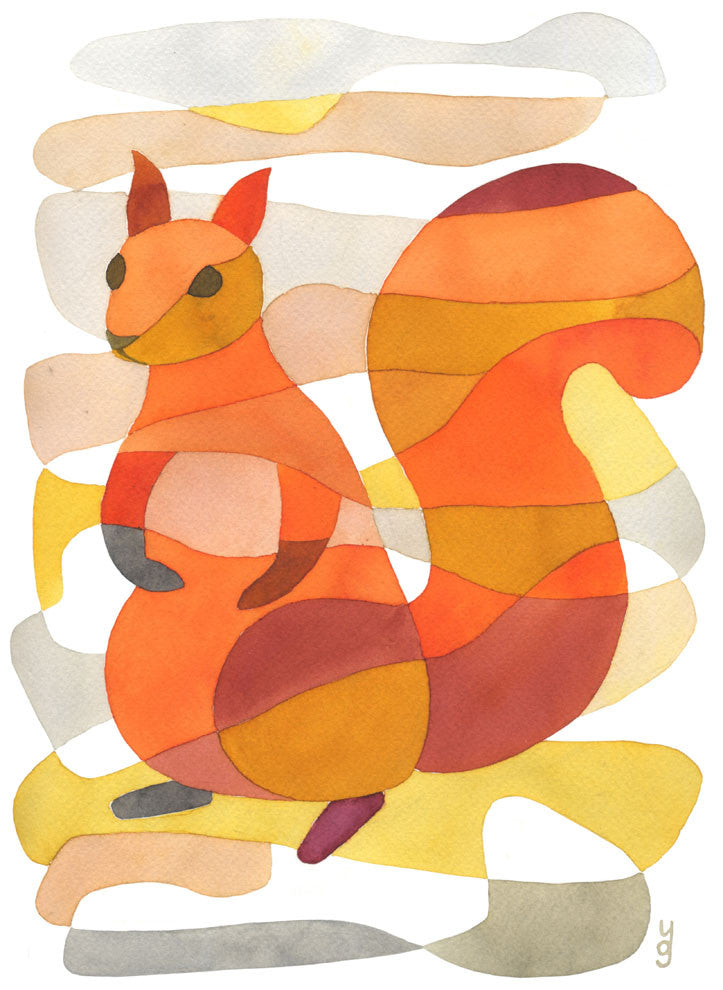 Squirrel Art Print